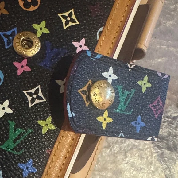 Louis Vuitton Black Multicolor Monogram Notebook - Picture 3 of 14